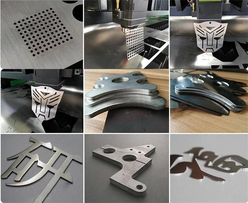 1000W 3000W Fiber Laser Cutting Machine Cut Stainless Steel Metal Sheet