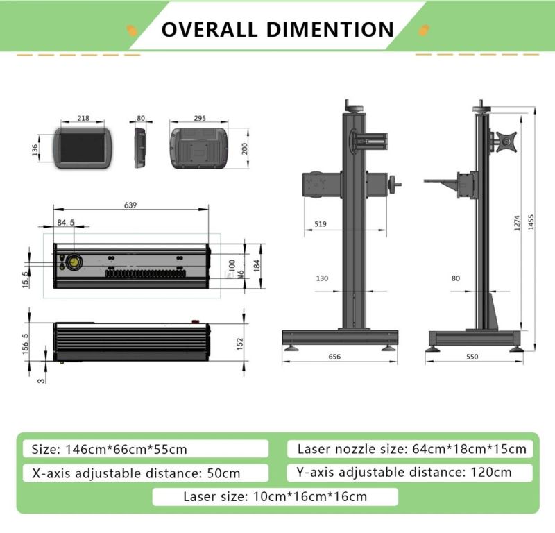 Lbc30 30W CO2 Laser Marking Machine for PVC/PPR/HDPE Pipe Fly Mode for Automatic Production Lines