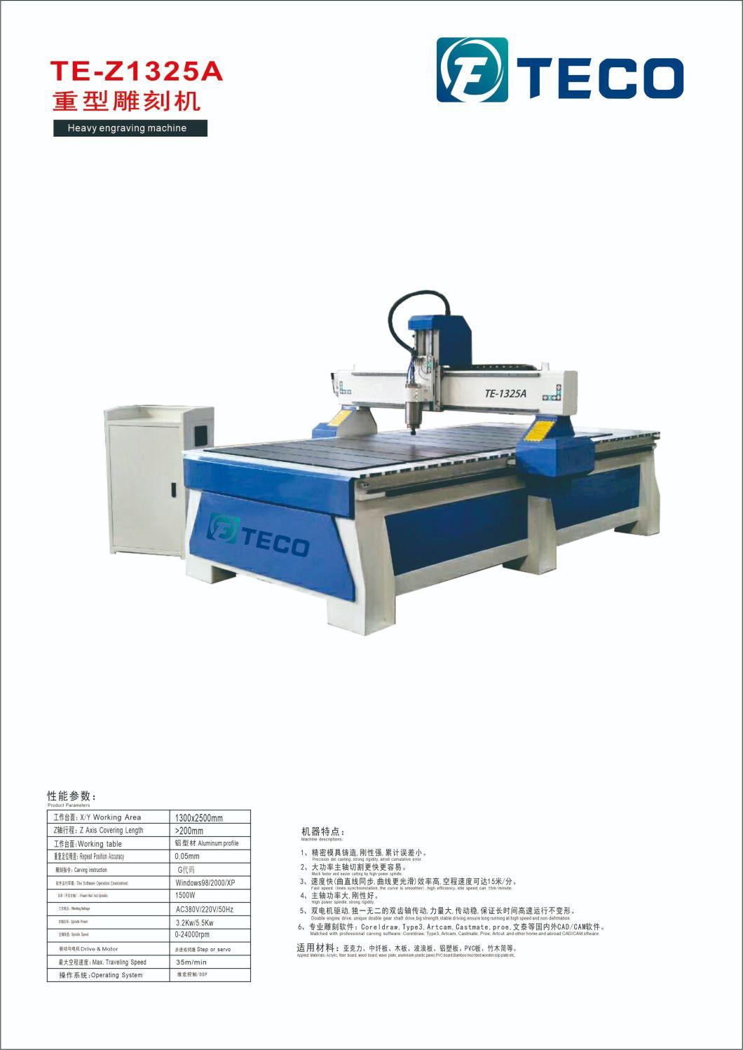 1325 Acrylic/Woodworking Production Engraving Machinemarking Machine