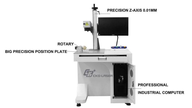20W 30W 50W Quickly Laser Marking Machine for Video