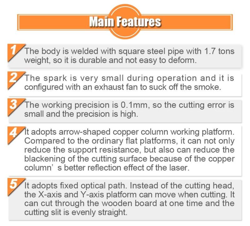 400W 18mm Plywood Die Board CO2 Laser Cutter