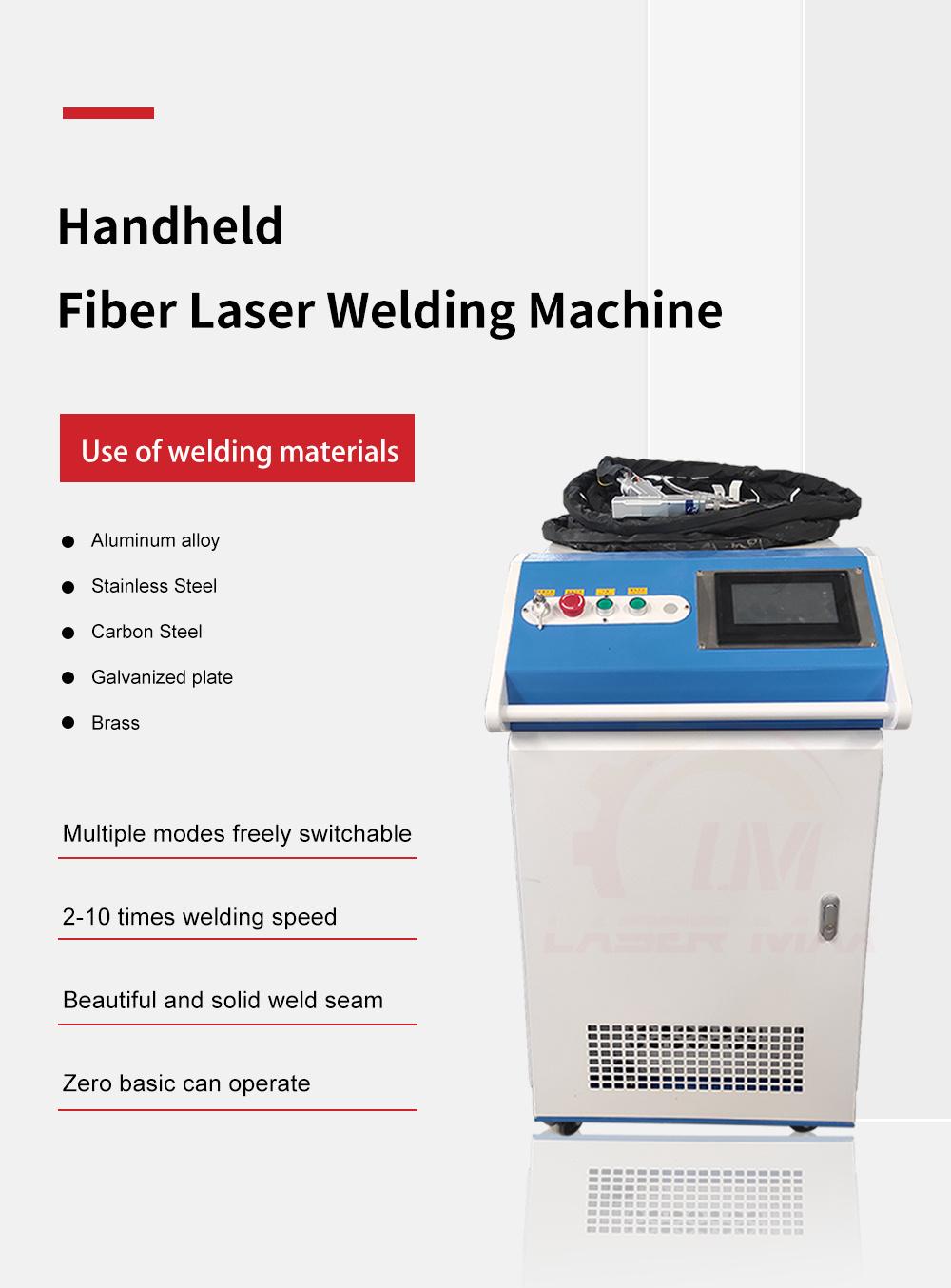 2000W Fiber Laser Welding Machine with Raycus Laser Source Wsx System for Handheld Easy Operation