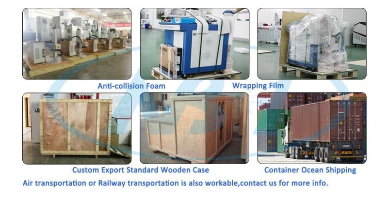 Flying Laser Marking Machine with Visual System and Conveyor Belt