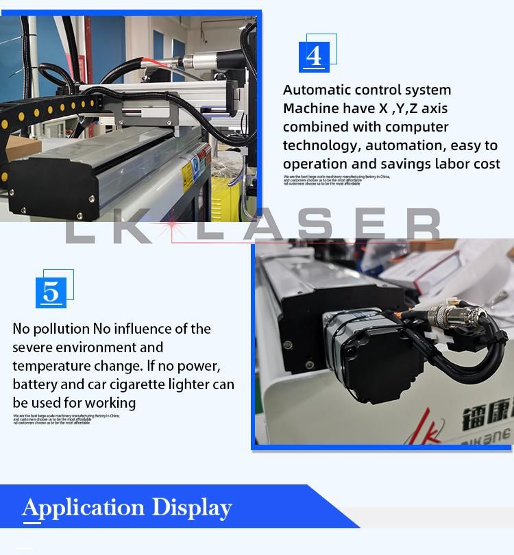 Optical Fiber Laser Weld/Welding/Welder Machine