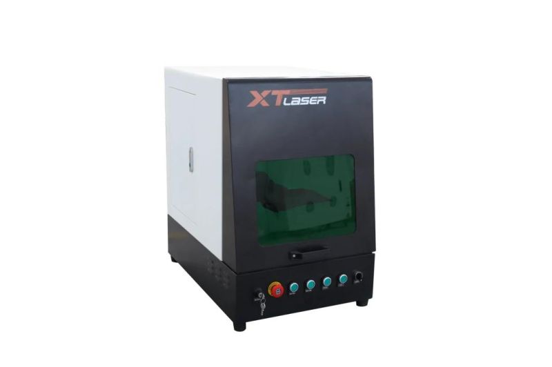 Mini Enclosed Fiber Laser Marking Machine for Marking and Engraving