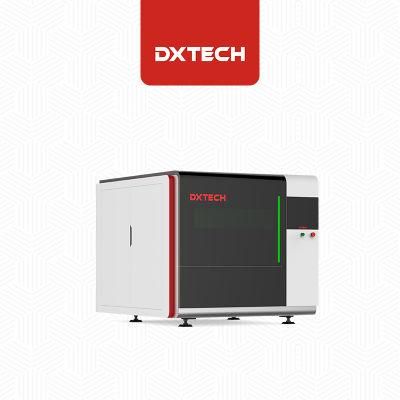 7% Price off High Precision Dxtech1309 Mini CNC Laser Cutting Machine 1000 Watt / Mini Fiber Laser Cutter