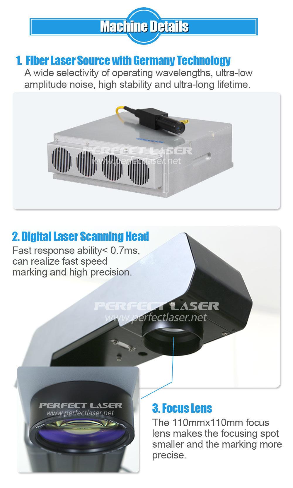 10W /20W Rings Jewelry Code/ Logo / Date /Numbers /Metal / PVC / Steel Mini Fiber Laser Marking Machine Price