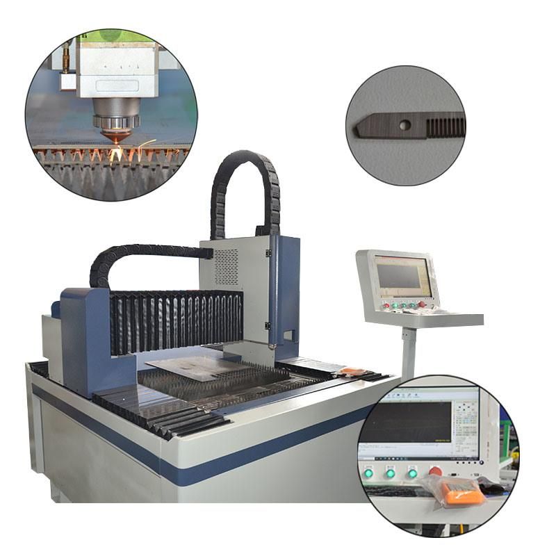 Automatic Mini 1000W CNC Fiber Laser Metal Sheet Cutter