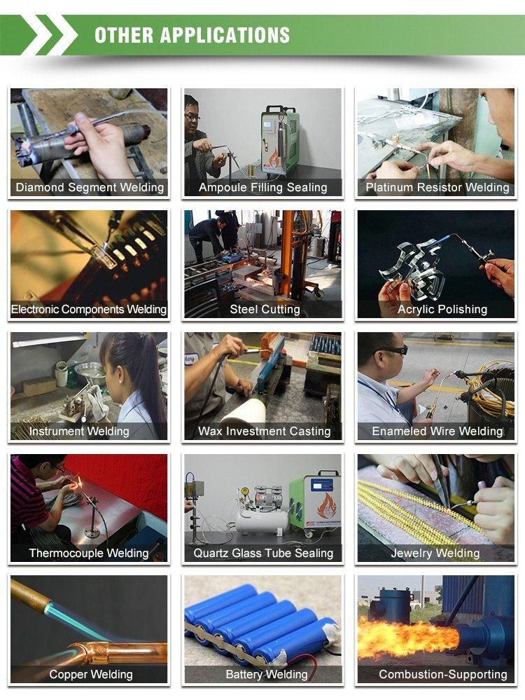 Portable Hho Generator Oxy-Hydrogen Welding Copper Wire Solder Machine