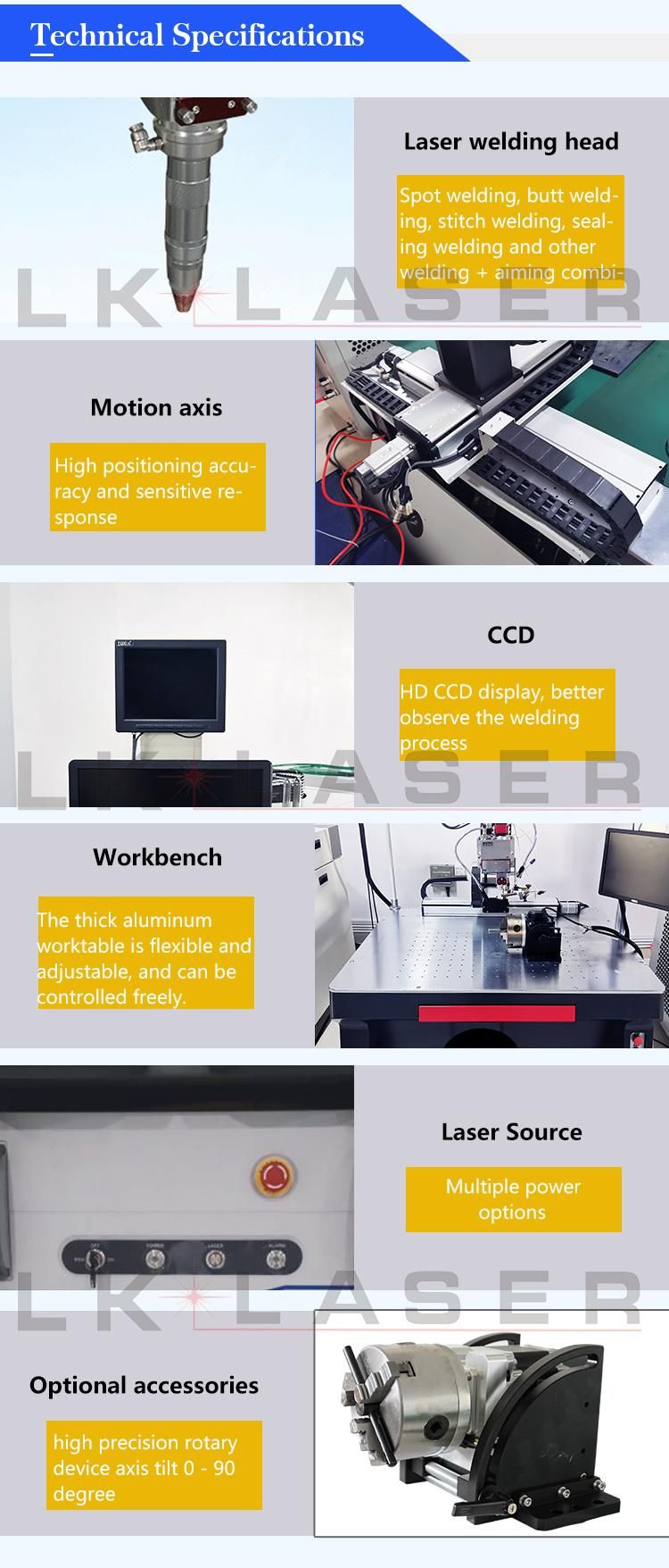 Battery Laser Welding Machine 2mm Aliminum Laser Welder Optical Fiber Laser Soldering Machine