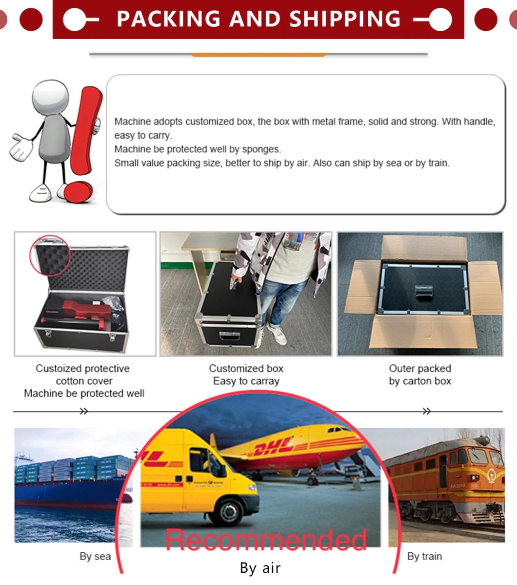 Lueb 30W /50W High Power Pipeline Bearing Fiber Laser Marking Machine Laser Marking Machine All in One Fiber Marking Machine