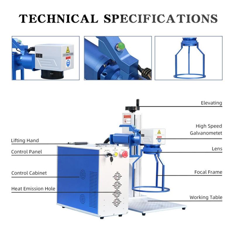 Hangheld Laser Marking Engraving Machine Portable Laser Engraver Marker
