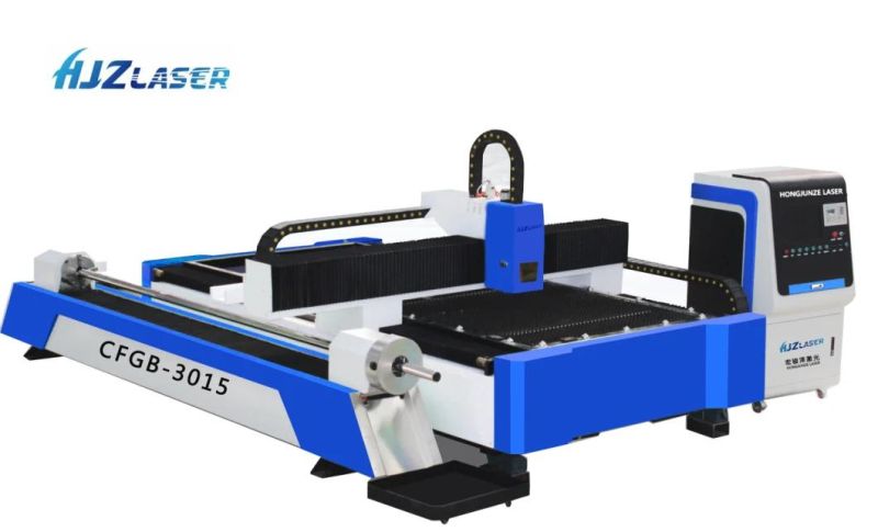 Metal Sheets/Tubes/Pipes Cutting 1000W Fiber Laser Cutter Machine for Stainless Steel or Carbon Steel