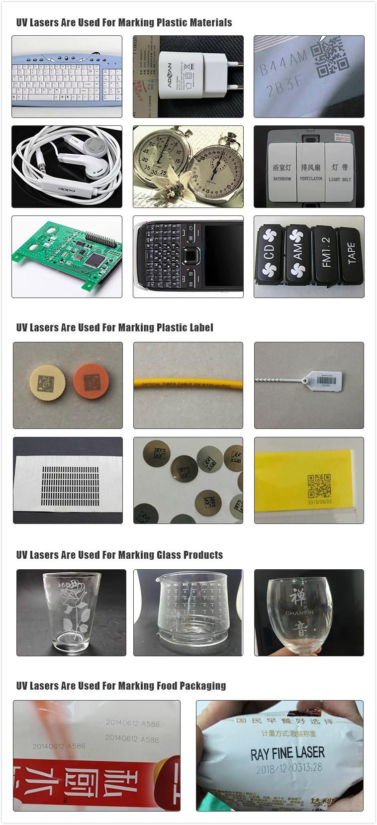 Online Flying Fiber/UV/CO2 Portable 3W 5W 10W CNC Laser Marker Marking Printer Printing Equipment Machine for Wood Metal Plastic