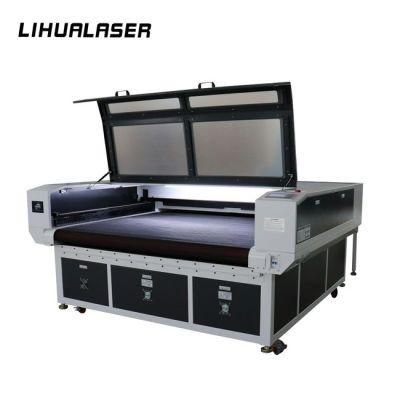 Lihua 1810 1812 Industry Cnc Foam Cloth Textile Fabric Leather Auto Feeding CO2 Laser Cutting Machine