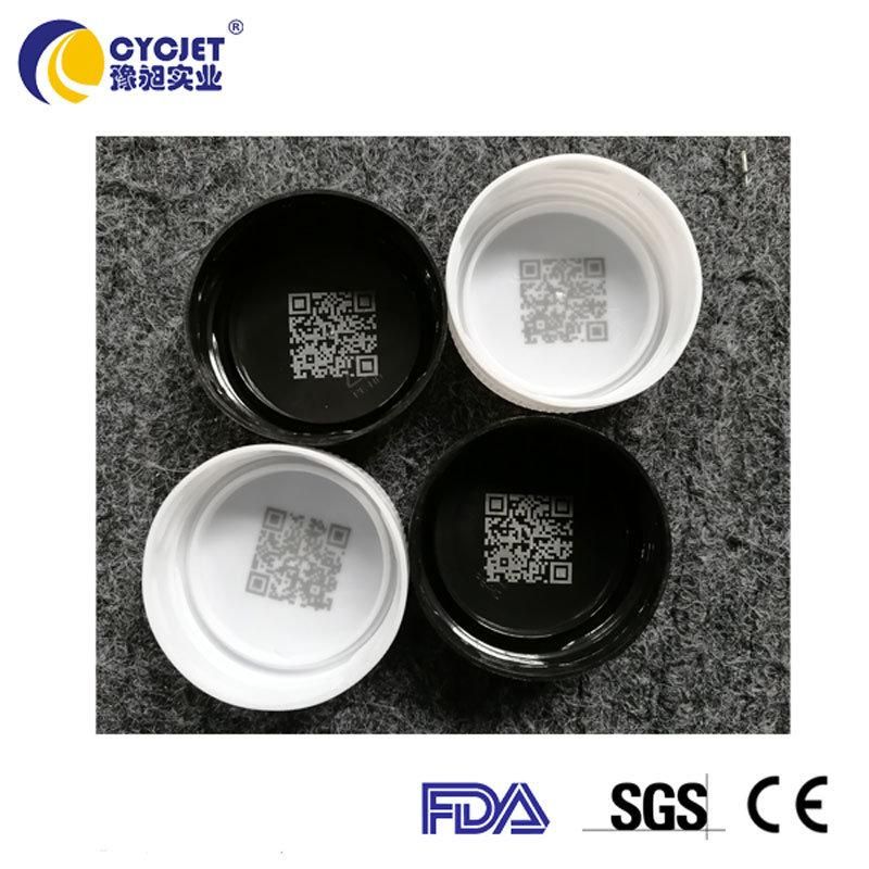 Cycjet Qr Code Printing UV Laser Printer on Plastic Cap