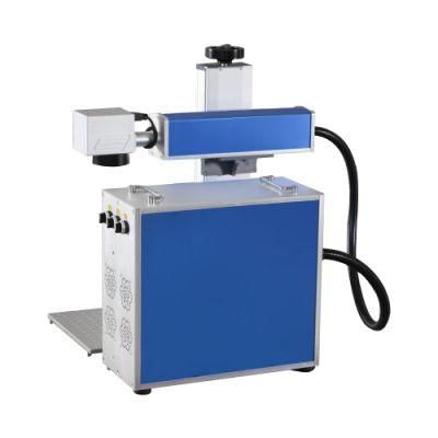 Fiber CO2 UV Laser Marking Engraving Coding Machine for Date Qr Code Logo Printing Metal Non Metal Plastic Glass