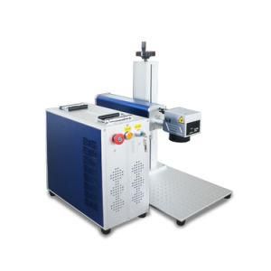 20W Split Type Laser Marking Machine Gold and Silver Jewelry Code Cutting Plotter Stainless Steel Plastic Engraving Machine