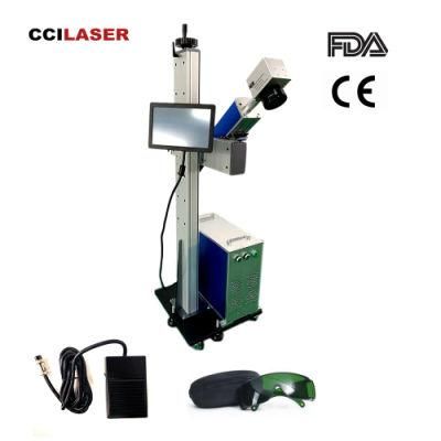 Fly Laser Marking Machine for Bottle for Marking Code Laser Marking Machine Fiber