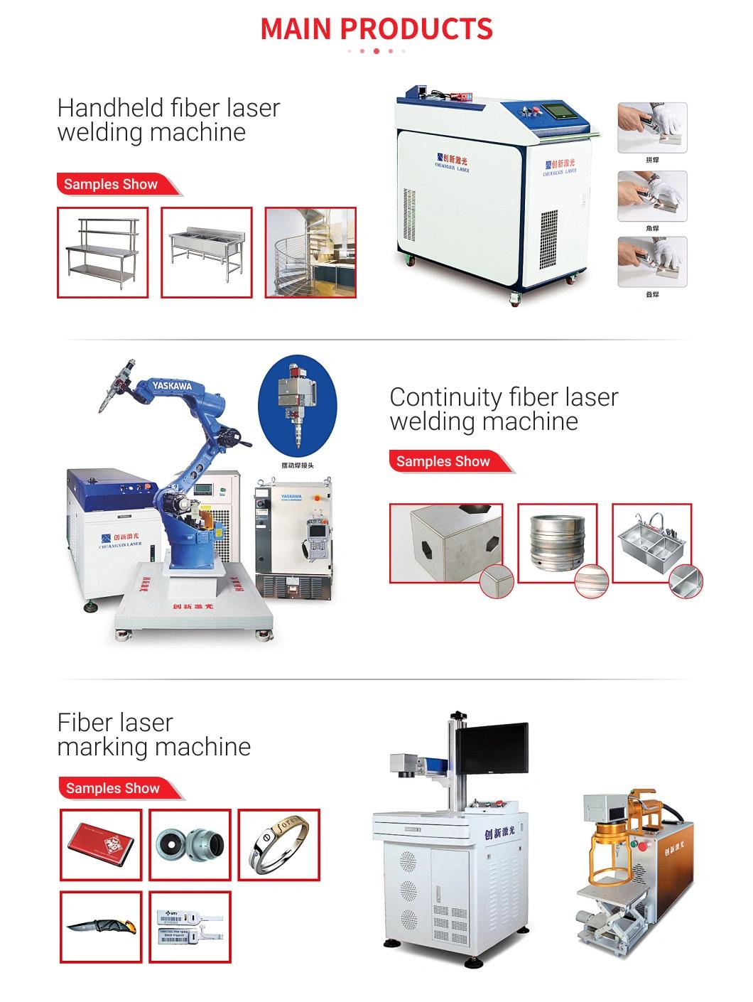 Video Tutorial & Remote Guidance Fibre Handheld Fiber Laser Welding Machine