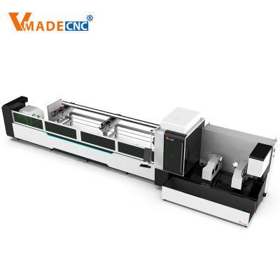 Square Pipe Tube Automatic Fiber Laser Cutting Mmachine