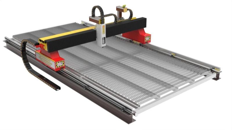 1000W 6025 Light Gantry CNC Cutter Machine for Carbon Steel/Stainless Steel/Aluminum Alloy