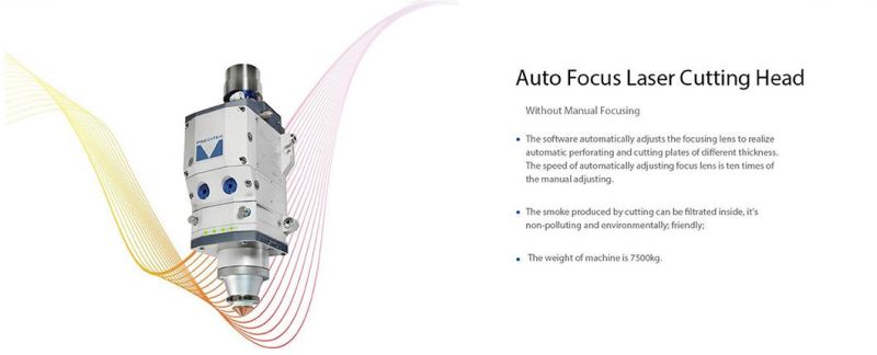 Ultra-Fast Speed Fiber Laser Cutting Machine Perforation with 2.5g Acceleration