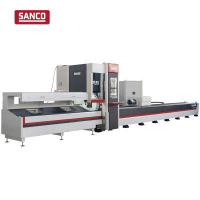 High Efficiency Zero Tailing Laser Pipe Cutting Machine for Various Metals