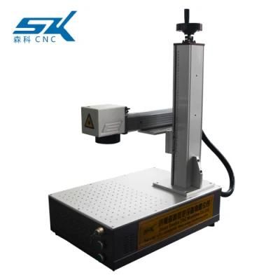 Fiber Laser Marking Machine Price Working Bird Ring Tools Pictures Watch Back Engraving for Hot Sale