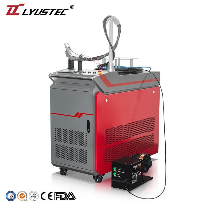 Lyustec High Speed Portable 1000W Handheld Fiber Laser Welding Machine Price