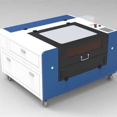 700&times; 500mm 80W Ruida CO2 CNC Laser Engraving and Cutting Machine for Wood Acrylic with Blade Table