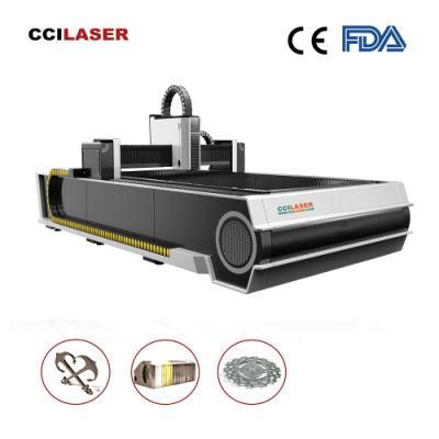 Cci Laser Cutter 1500W CNC Sheet Metal Plate Fiber Laser Cutting Machine