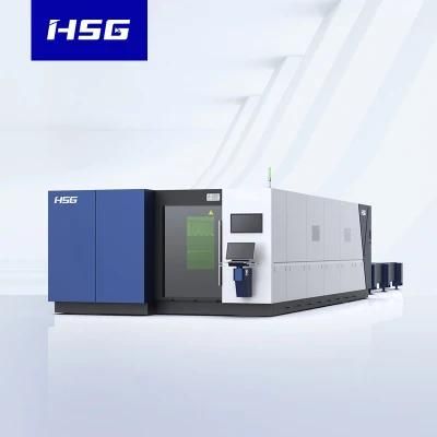 CNC Fiber Laser Cutting Machine for Carbon Steel Alumnium Plates