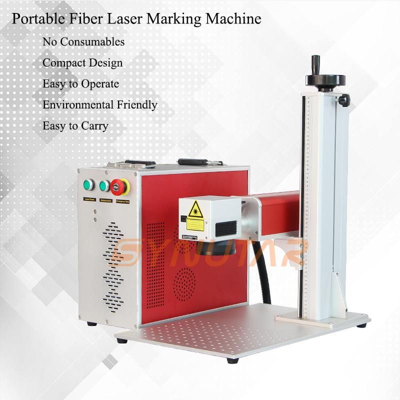 Galvo Head Laser Engraving Machine for Metal and Plastic Marking Barcode Text Brand Logo and Any Design