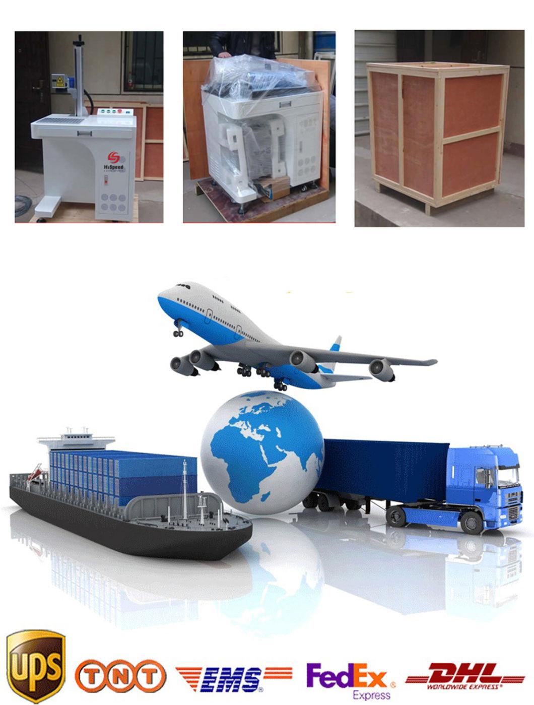 Monthly Deals Online Fly Laser Marking Machine Laser Coding Machine Laser Printer with Conveyor Belt for PVC PPR HDPE Pipe Production