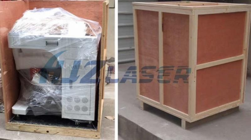 20W 30W Fiber Laser Marking Machine for Metal Plastic Ear Tag Card
