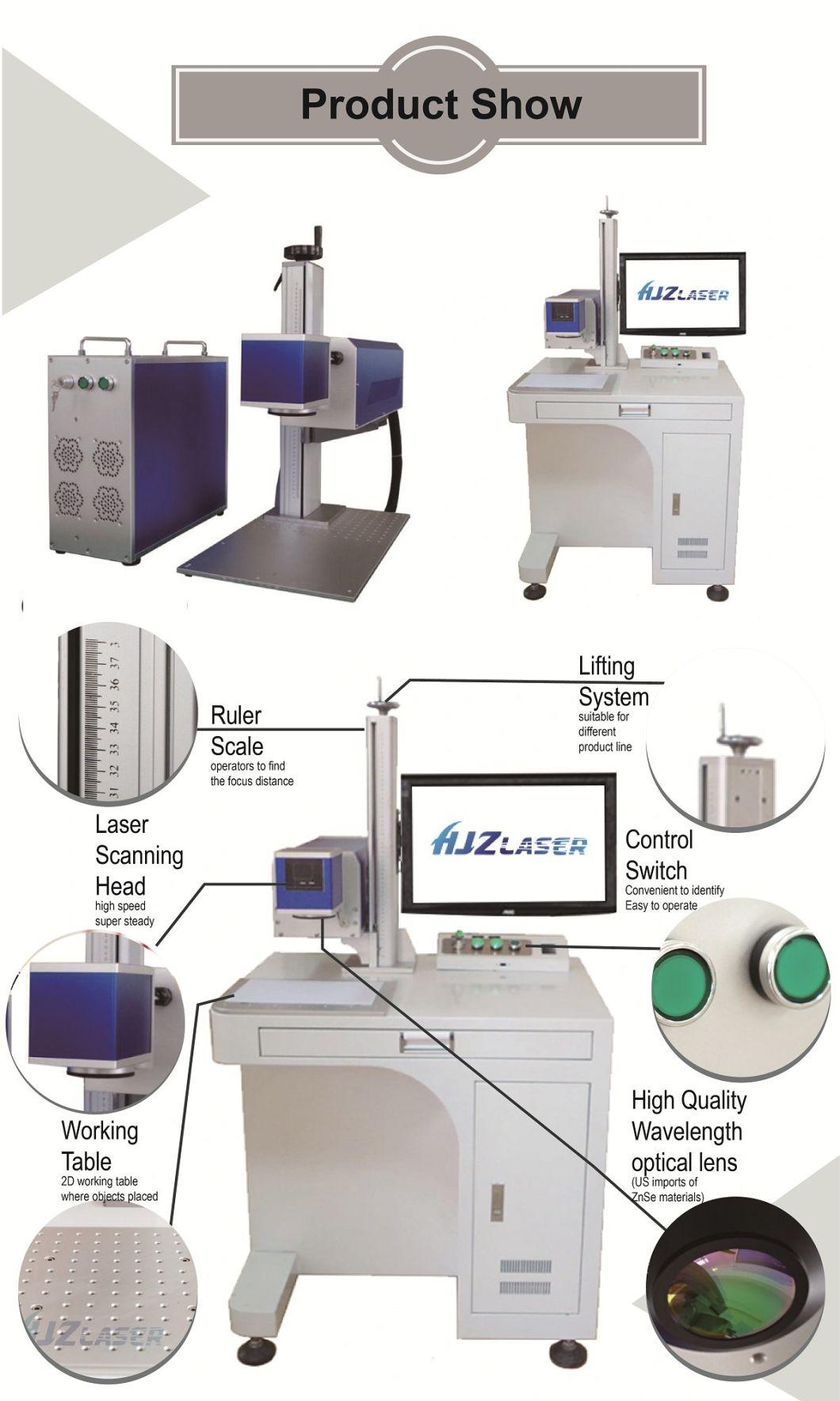 Mini CO2 Laser Marking Machine for Wood Marking Engraving