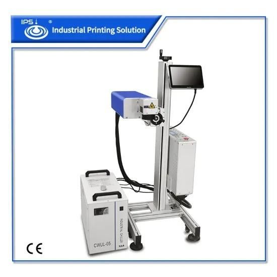 Desktop Automatic High Speed Face Mask 5W Fly UV Laser Marking Printing Machine with CE Certification