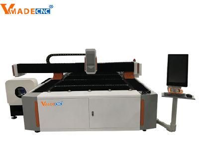 Metal Tube and Plate Fiber Laser Cutting Machine with Rotary Device