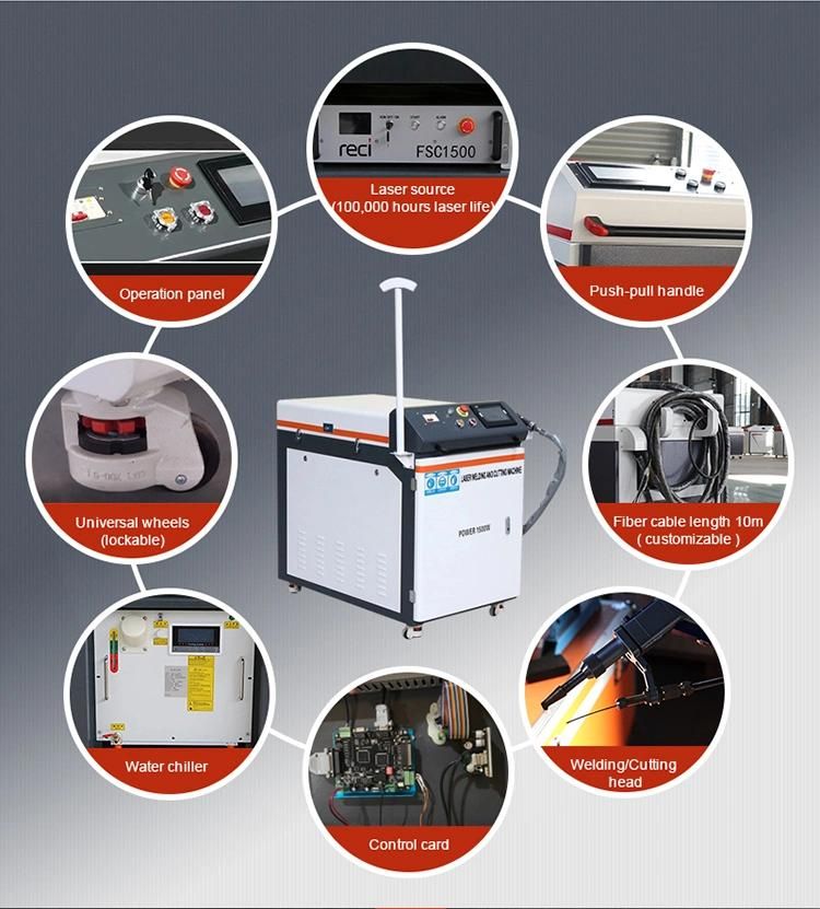 1000W 1500W 2000W Handheld Fiber Laser Welding Machine for Sale