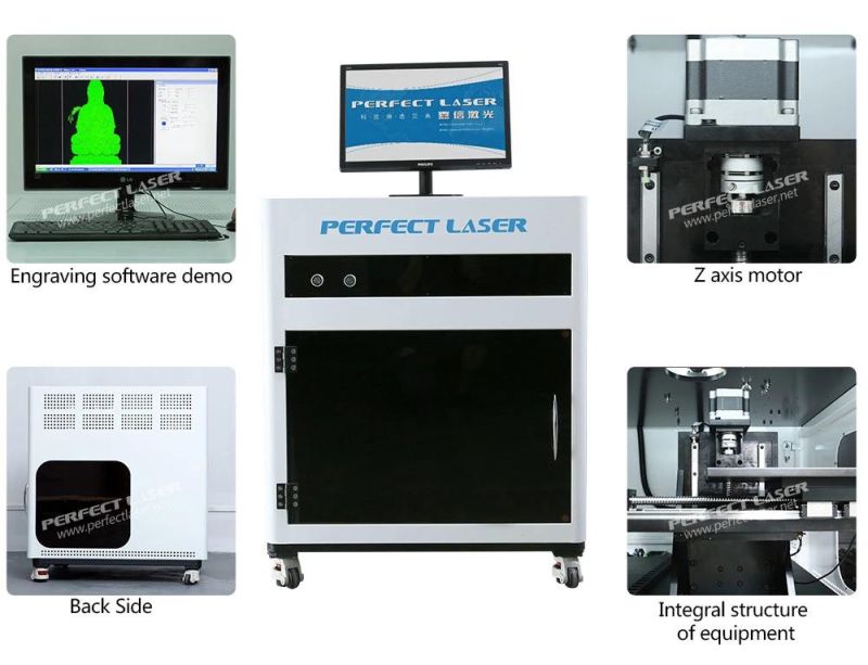 3D Photo Printer Laser Engraving Machine Inside for Glass Crysal