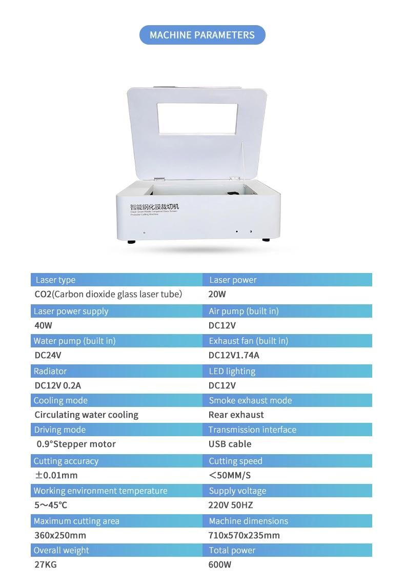 Mobile Screen Guard Making Equipment From China for Small Business