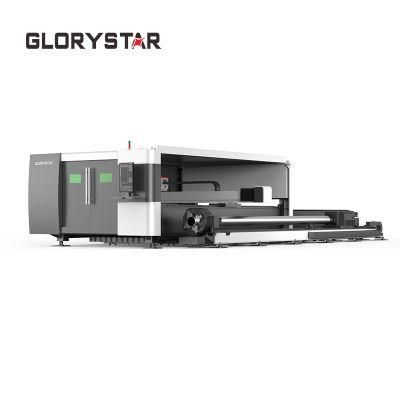 Laser Cutting and Sheet Tube Combine for Stainless Steel Sheet Machine