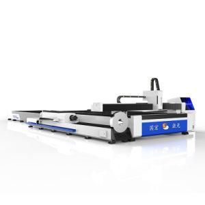 4000W Automatic Focus Metal Steel Plate and Tube CNC Fiber Laser Cutting Machine for Pipe Profile and Shaped Hole Cutting