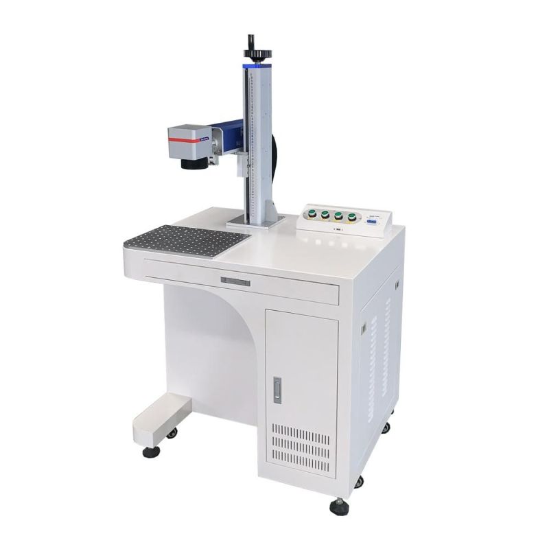 Fully Enclosed Type 3D UV Laser Marking Machine for Glass Plastic Crystal Face Mask Logo Printing Medical