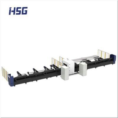 Stainless Steel Aluminum Copper CNC Fiber Laser Cutting Equipment Tube Pipe Laser Cutter 1500W