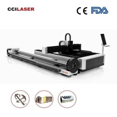 Stainless Steel Aluminum Copper CNC Sheet Metal or Tube Pipe Fiber Laser Cutting (Cutter) Machine