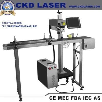 CCD Fiber Laser for Online Series Number Logo Marking Printing