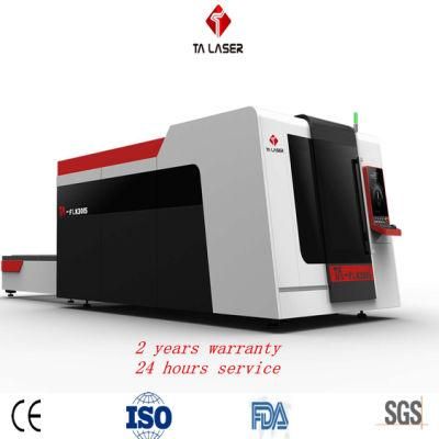 2000W Fast Speed CNC Metal Fiber Laser Cutting Machine