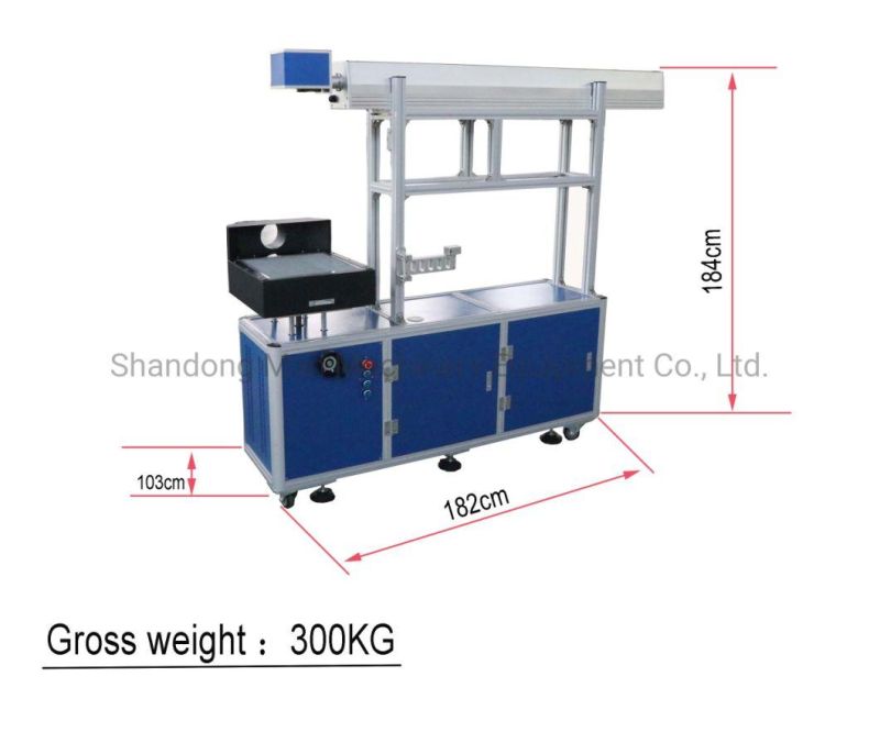 20W Desktop Type Cheap Price RF CO2 Glass Tube Laser Marking Machine